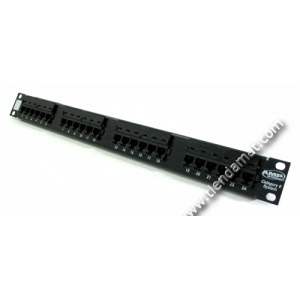 Patch Panel 24p UTP cat.6 AMP